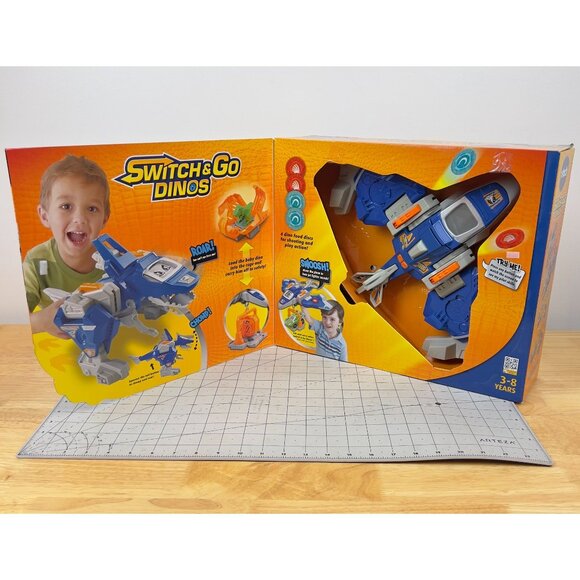 VTech Switch & Go Dinos Span The Spinosaurus 3-8 Years New NOS - Picture 9 of 11